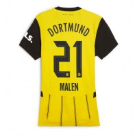 Maglie da calcio Borussia Dortmund Donyell Malen #21 Prima Maglia Femminile 2024-25 Manica Corta